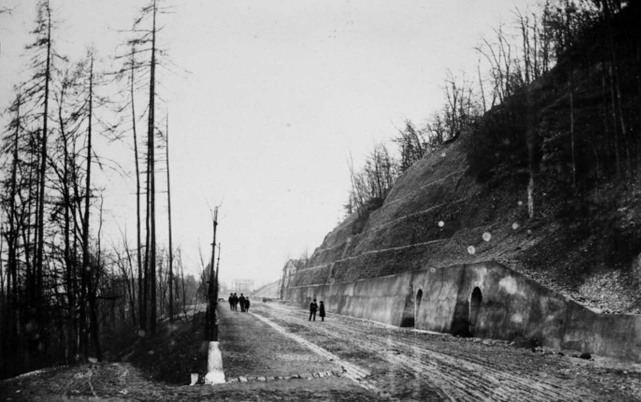 Travaux d’aménagement de la rampe de Saint-Georges